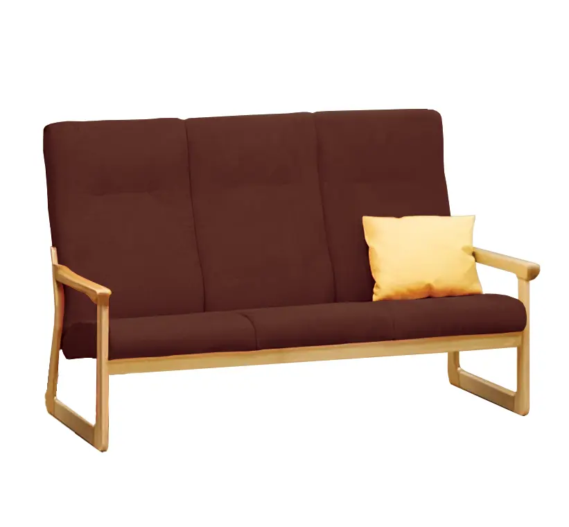 BE - 3 trojkřeslo, koženka ROXA 40.90 - koženka hnědá